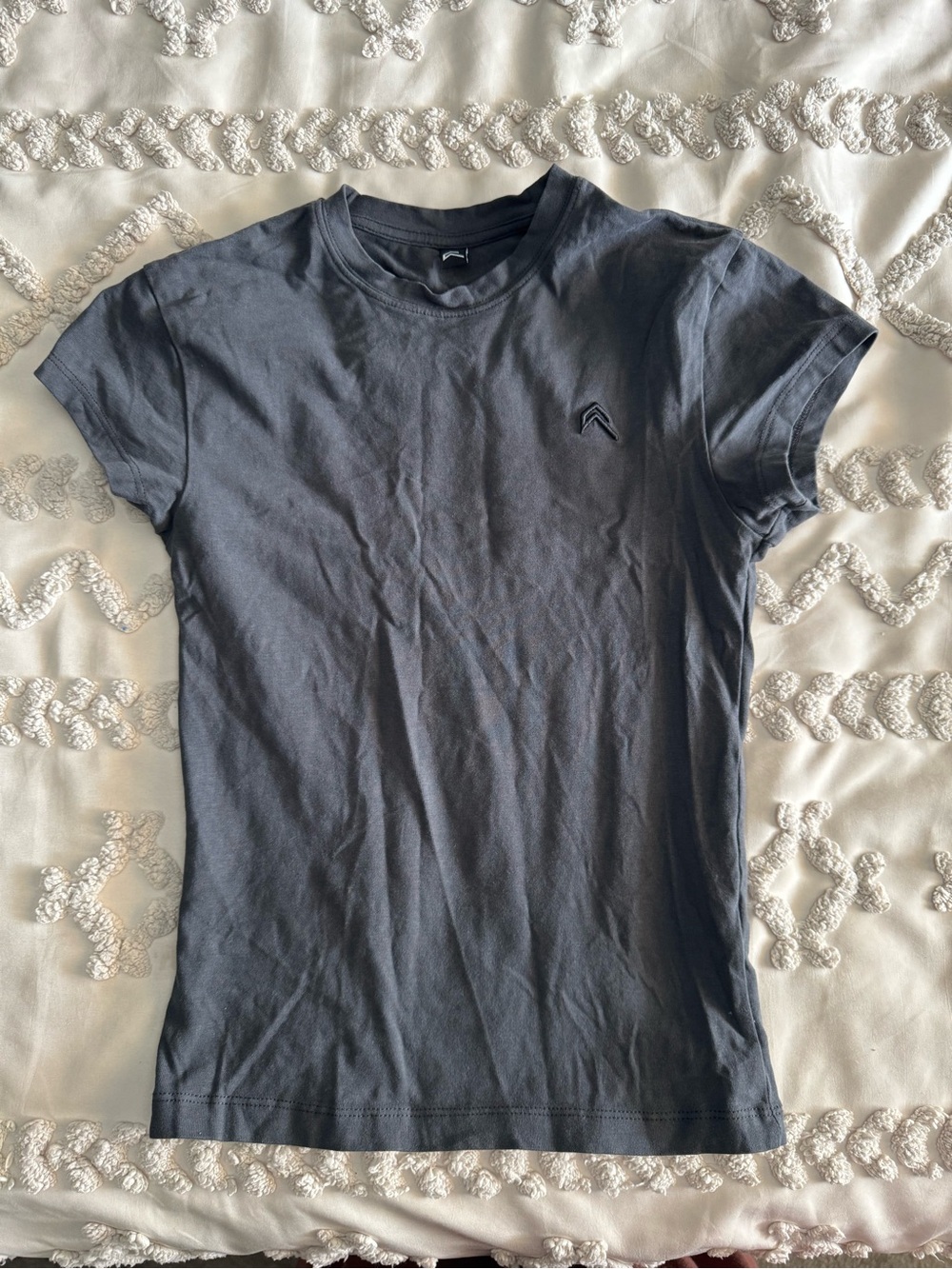 NWOT Oner Active Cotton Icon Mid T Shirt Coal Small